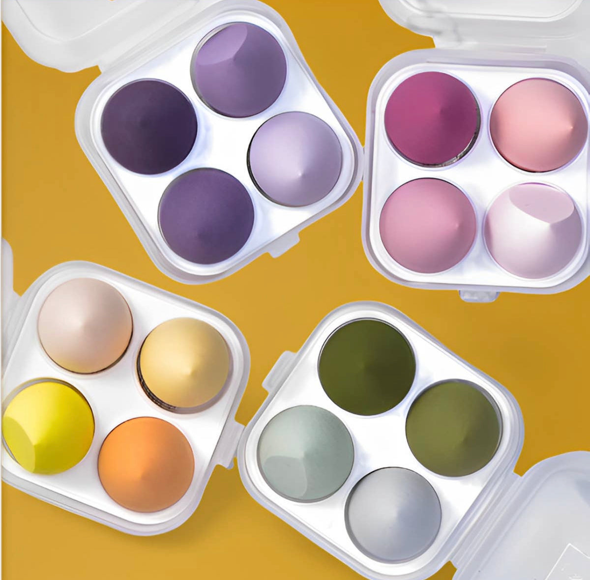 4-Piece Makeup Blender Set